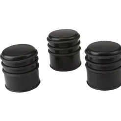 Gifi Quincaillerie^Cale porte noir x3