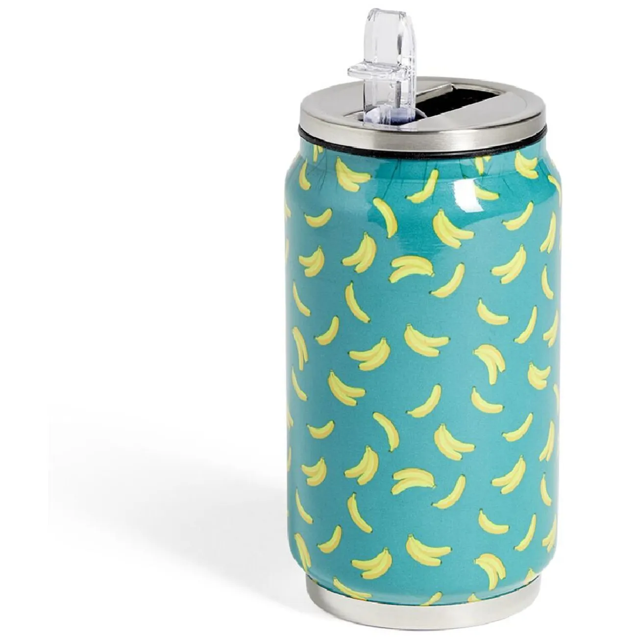 Online Gifi Canette isotherme 260ml inox Ø6,5xH13,5cm - 4 modèles