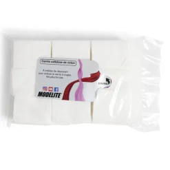 Gifi Beauté^Carré cellulose de coton 4x5,6cm
