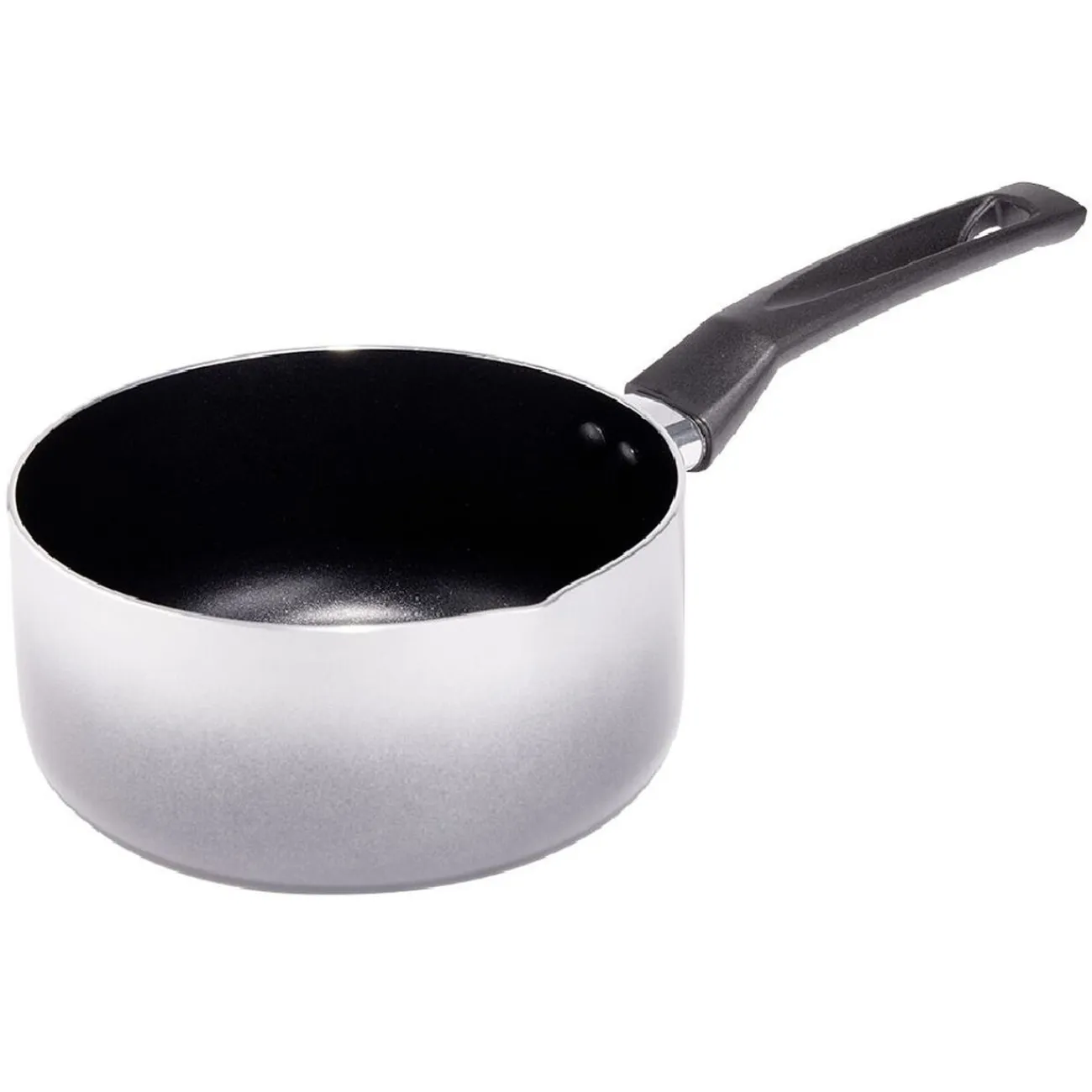 New Gifi Casserole aluminium anti-adhérent Teflon Ø18 cm