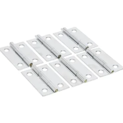 Gifi Quincaillerie^6 charnières en acier 40x25 mm