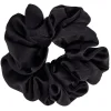 Gifi Beauté^Chouchou effet satiné noir Ø10cm