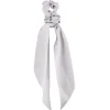 Gifi Beauté^Chouchou foulard long argenté