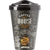 Best Gifi Coffee cup mug avec couvercle 400 ml