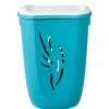 Gifi Entretien Du Linge|Coffre à linge Flora 40 L bleu