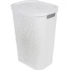 Gifi Entretien Du Linge|Coffre à linge 60L blanc