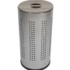 Gifi Entretien Du Linge|Coffre à linge métallique cylindrique 46L