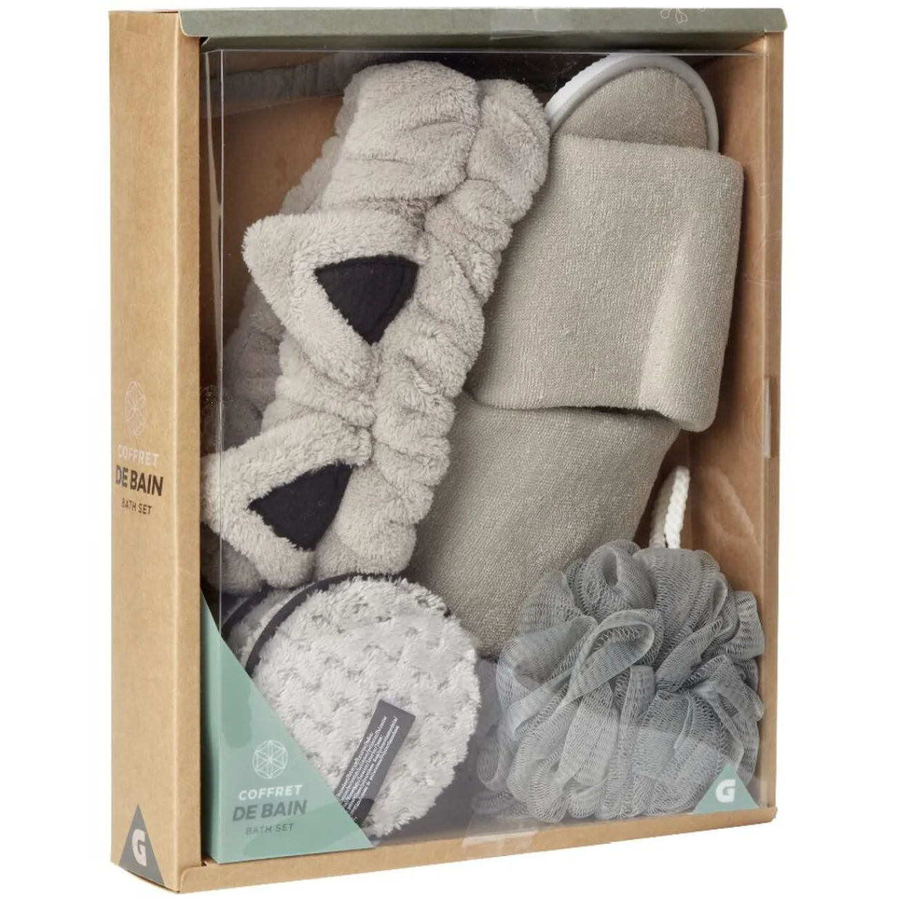Gifi Bien-Être^Coffret de bain 4 pièces