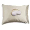 Gifi Bien-Être^Coffret sommeil masque et taie d'oreiller en satin - 2 modèles