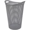 Gifi Entretien Du Linge|Corbeille à linge cylindrique effet tressé 60 L