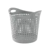 Gifi Entretien Du Linge|Corbeille à linge cylindrique effet tressé 30 L