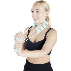 Gifi Bien-Être^Corde de massage récupération sportive plastique bleu