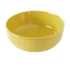 Best Gifi Coupelle ronde Oslo jaune moutarde