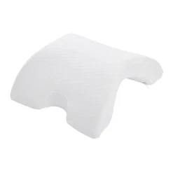 Gifi Bien-Être^Coussin mémoire de forme oreiller incurvé blanc 36x30xH13cm