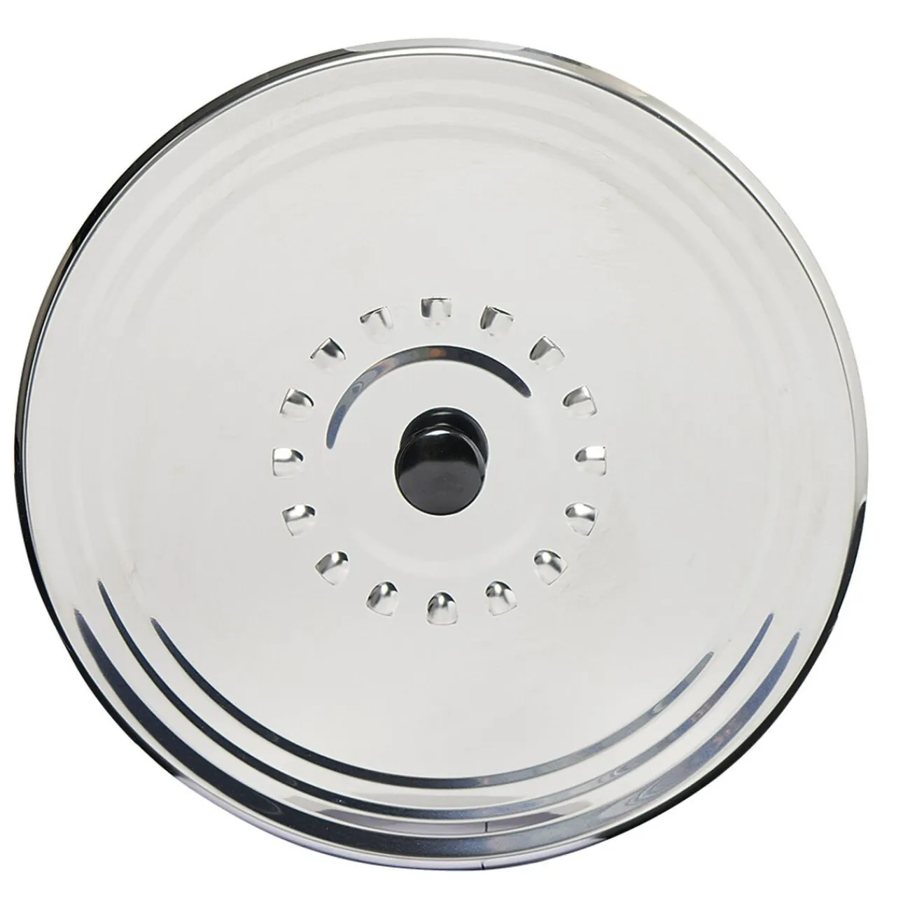 Outlet Gifi Couvercle anti éclaboussures en inox ø 28 cm