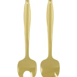 Sale Gifi Couverts à salade jaune