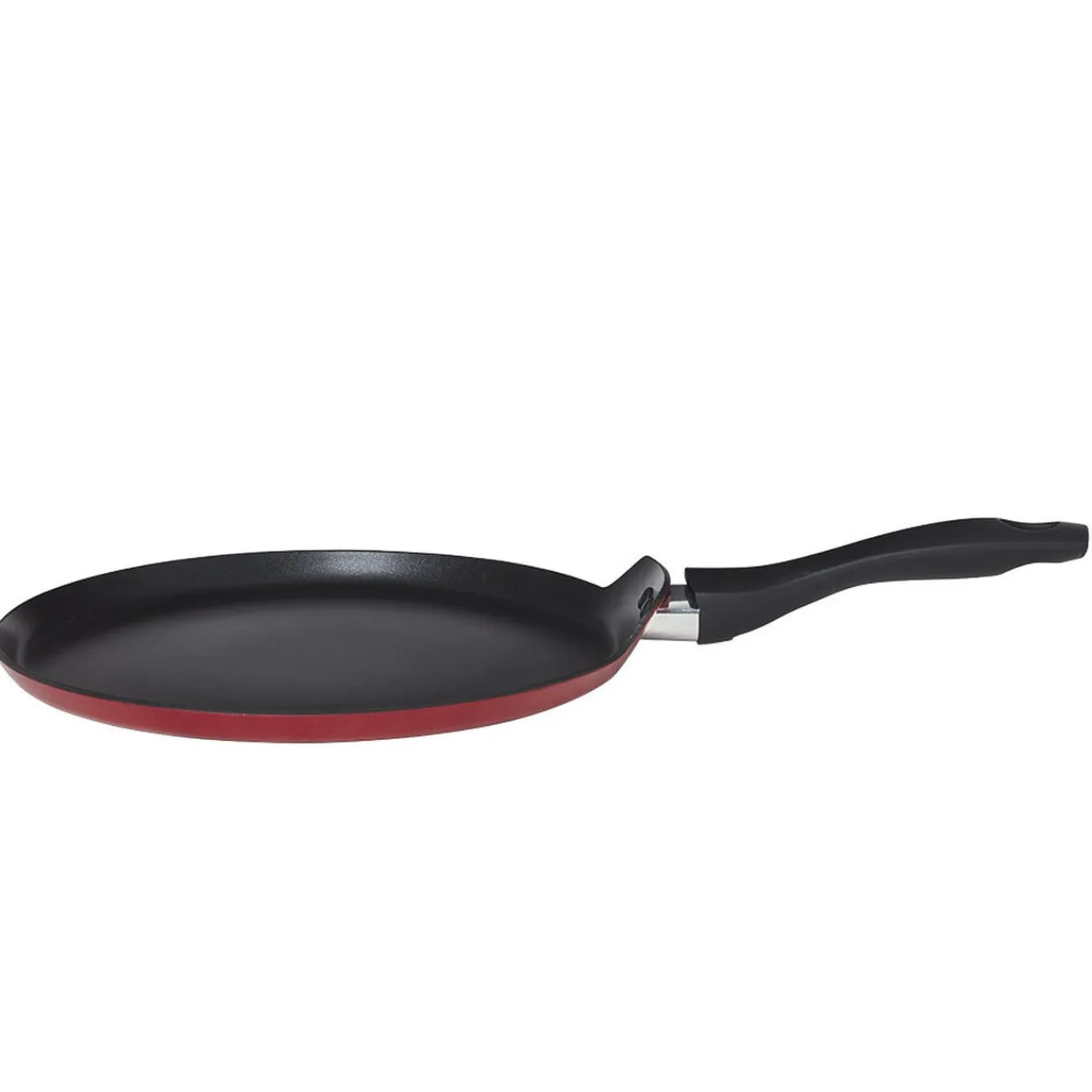 Sale Gifi Crépière en aluminium forgé rouge ø 28 cm