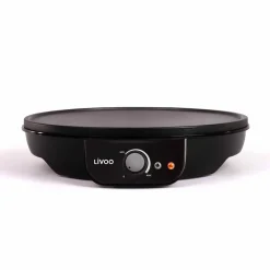 Clearance Gifi Crêpière Livoo métal noir 1 000W