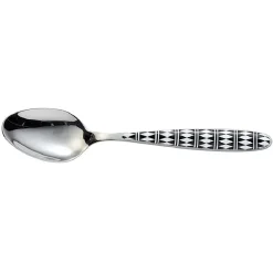 Best Gifi Cuillère à soupe Losange noir et blanc