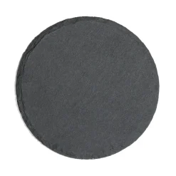Sale Gifi Dessous de verre rond en ardoise Ø10cm