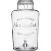 Sale Gifi Distributeur de boisson en verre transparent avec robinet 8L - H36,5cm