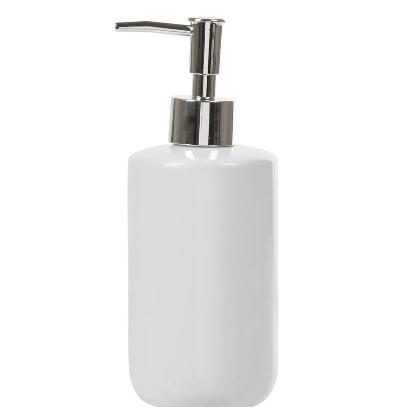 Gifi Aménagement Salle De Bain^Distributeur de savon céramique blanc