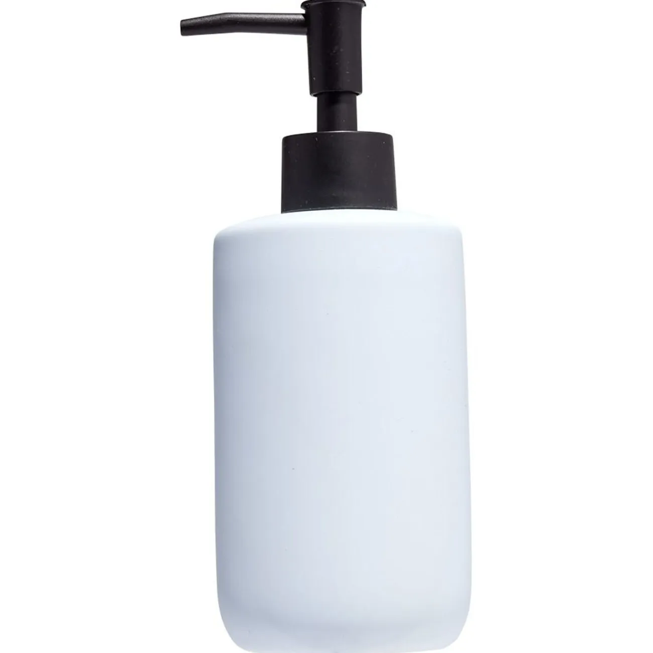 Gifi Aménagement Salle De Bain^Distributeur de savon céramique bleu Ø7xH18,5cm