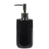 Gifi Aménagement Salle De Bain^Distributeur de savon céramique noir