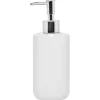 Gifi Aménagement Salle De Bain^Distributeur savon céramique blanc