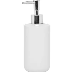 Gifi Aménagement Salle De Bain^Distributeur savon céramique blanc