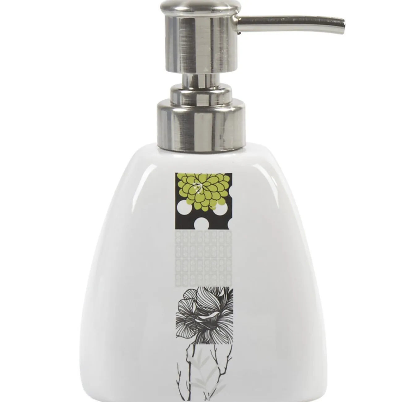 Gifi Aménagement Salle De Bain^Distributeur à savon design fleur