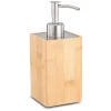 Gifi Aménagement Salle De Bain^Distributeur à savon en bambou naturel