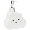 Gifi Aménagement Salle De Bain^Distributeur à savon en céramique design nuage