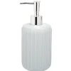 Gifi Aménagement Salle De Bain^Distributeur à savon gris design industriel