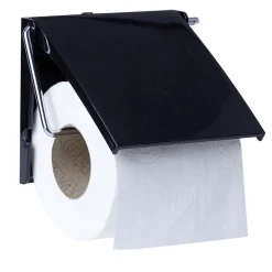 Gifi Equipement Wc^Dérouleur papier toilettes noir