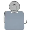 Gifi Equipement Wc^Dérouleur papier toilette à ventouse gris