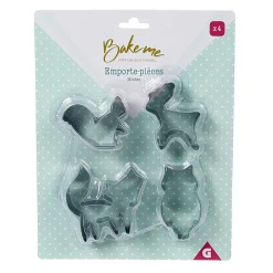 Sale Gifi Emporte pièce forme animal inox argenté x4