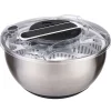 Best Gifi Essoreuse à salade 2 en 1 en inox