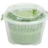 Sale Gifi Essoreuse à salade transparente et verte