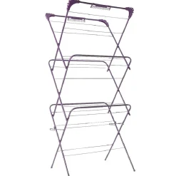 Gifi Entretien Du Linge|Etendoir à linge accordéon violet
