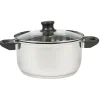 Sale Gifi Faitout en inox gris argent 24 cm