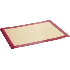 Sale Gifi Feuille de cuisson réutilisable en fibre de verre silicone rose