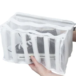 Gifi Entretien Du Linge|Filet de lavage pour chaussures blanc