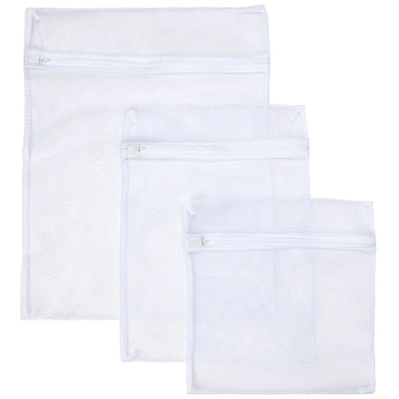 Gifi Entretien Du Linge|Filet à linge blanc x3