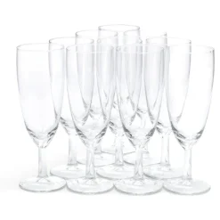 Sale Gifi Flûte à champagne en verre 15cl x10