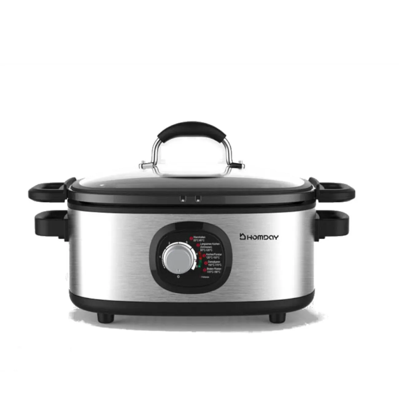 Online Gifi Friteuse multicuiseur Homday 6en1 inox grise et noir