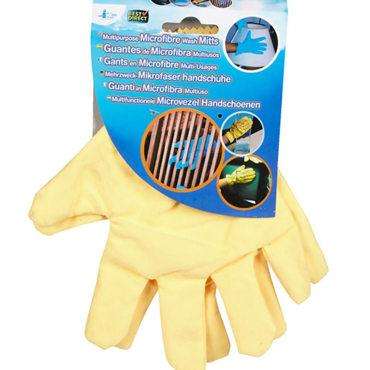 Gifi Entretien Du Linge|Gants ménage microfibre