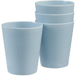 Best Gifi Gobelet bleu en bambou x 4