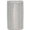 Gifi Aménagement Salle De Bain^Gobelet céramique motif écaille blanc doré