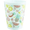 Sale Gifi Gobelet en plastique décor fruits exotiques